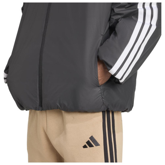 Adidas Ανδρικό μπουφάν Essentials Climawarm 3-Stripes Insulated Hooded Jacket Adidas Ανδρικό μπουφάν Essentials Climawarm 3-Stripes Insulated Hooded Jacket